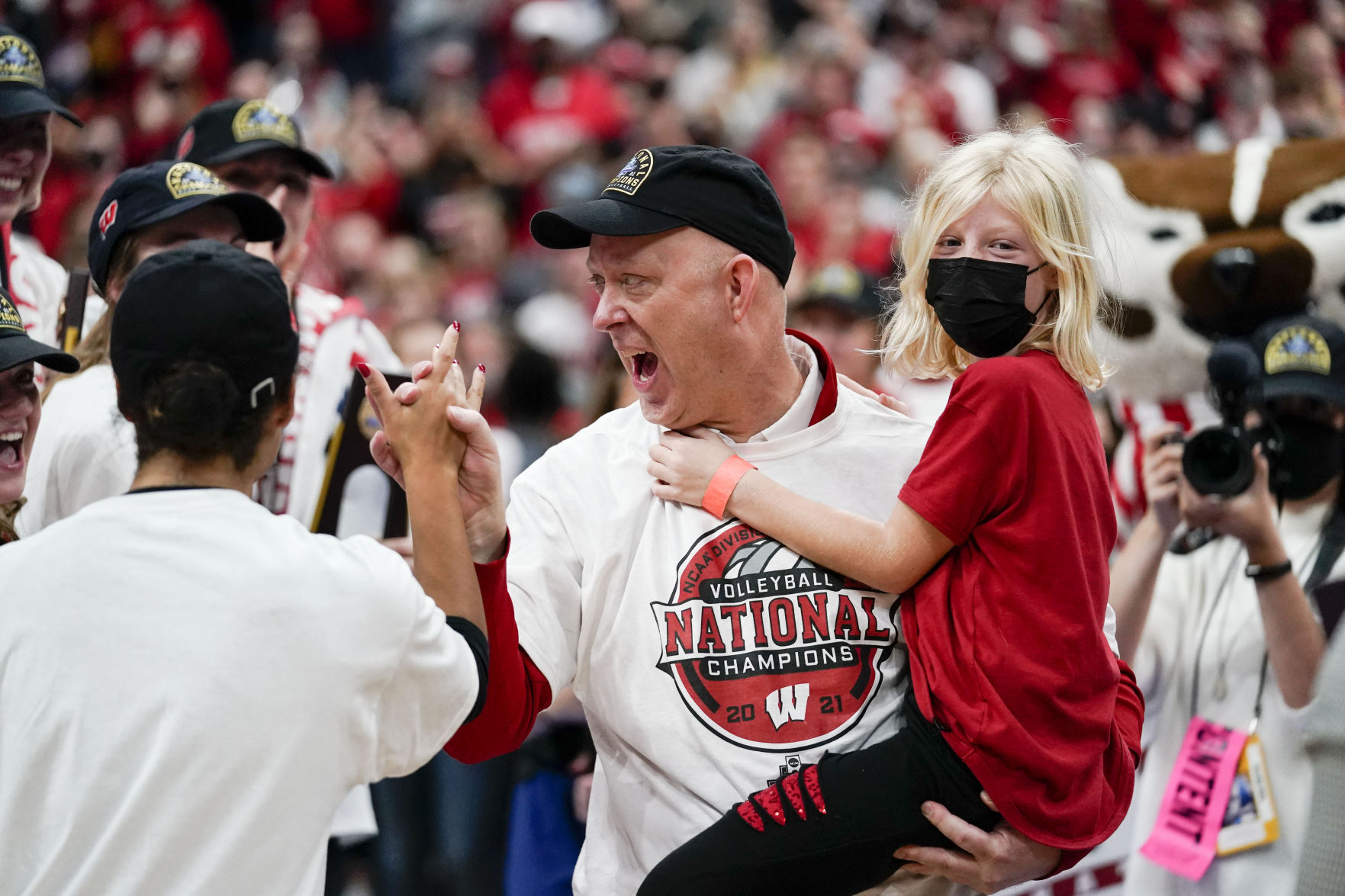NCAA Wisconsin Nebraska Volleyball